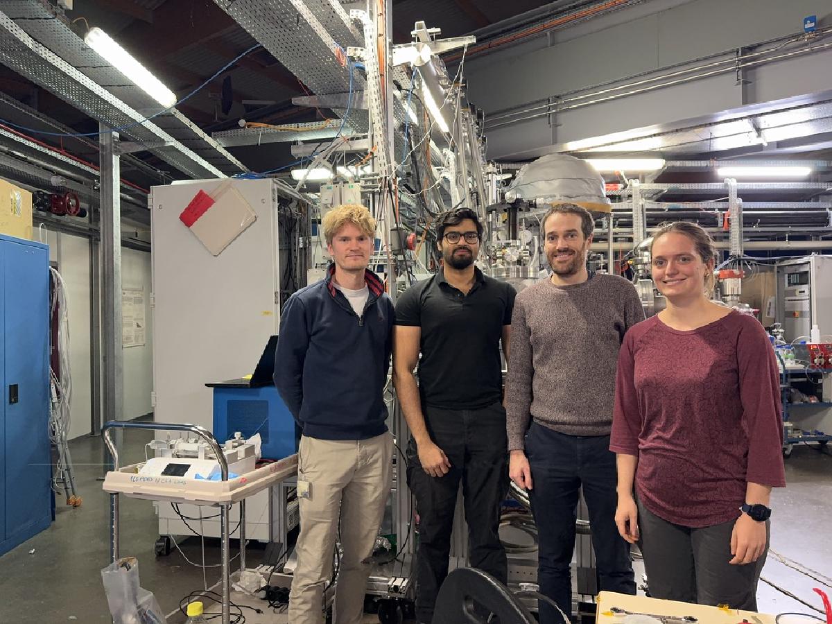 Beamtime at PLEIADES